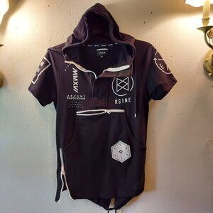 Streetwear  Rise as 1ne 2016 Hoodie Zippers Pockets sz Med